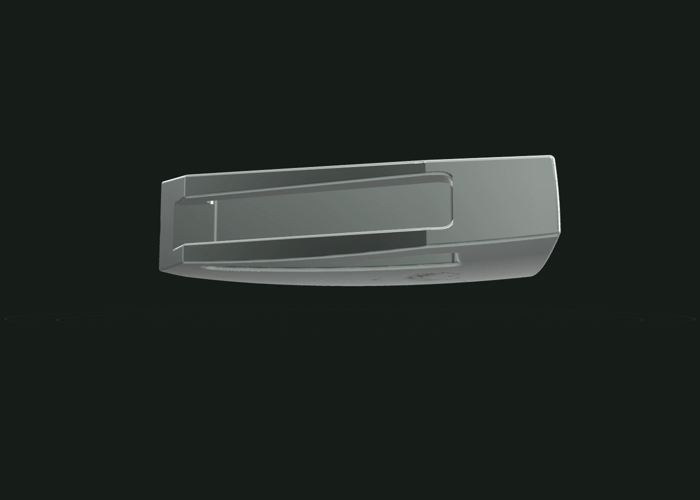 Low side angle of the K1 revealing the curved profile of its sole